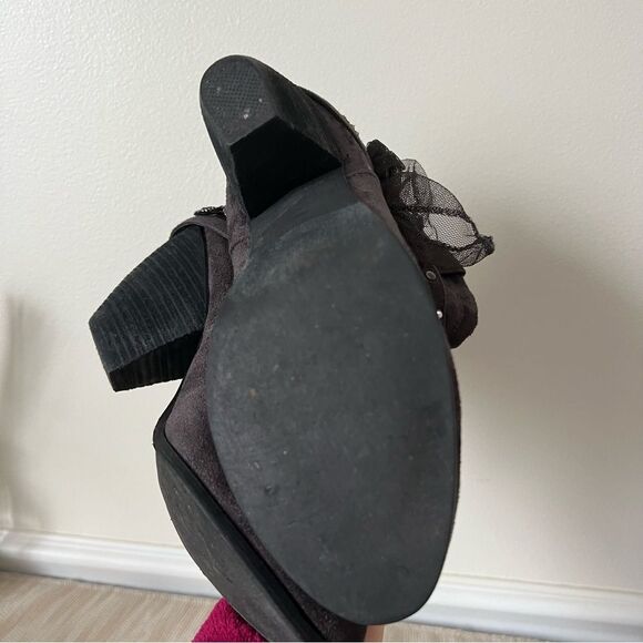 Not Rated Women's Midas Ankle Bootie Grey Sz 7.5 women - Picture 14 of 16